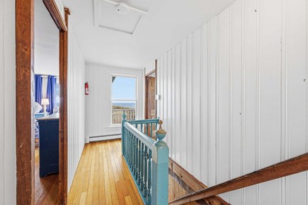 Bourne, Buzzards Bay Cape Cod vacation rental - Upstairs hallway leading to the bedrooms