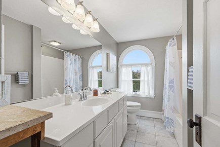 Bourne, Buzzards Bay Cape Cod vacation rental - Bathroom 2 - Full with shower and tub combo - Second Floor