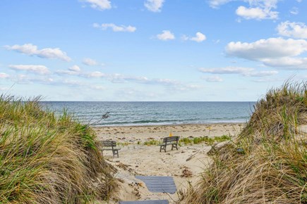 Bourne, Buzzards Bay Cape Cod vacation rental - Beach just steps away from the backyard