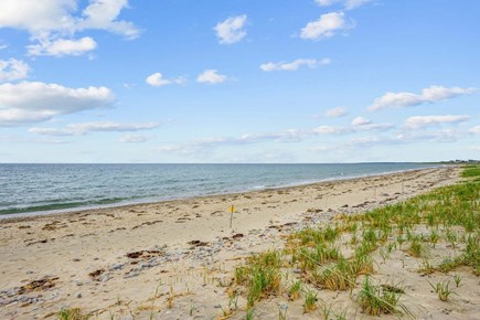 Bourne, Buzzards Bay Cape Cod vacation rental - Beach just steps away from the backyard, offering direct and convenient access to the shoreline