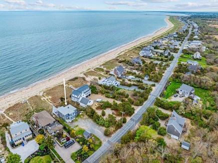 Bourne, Buzzards Bay Cape Cod vacation rental - Aerial view of the property and neighborhood