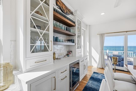 East Sandwich Cape Cod vacation rental - Bar area with fridge