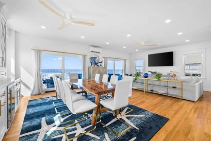 East Sandwich Cape Cod vacation rental - View of Dining Area and Living Area from Kitchen