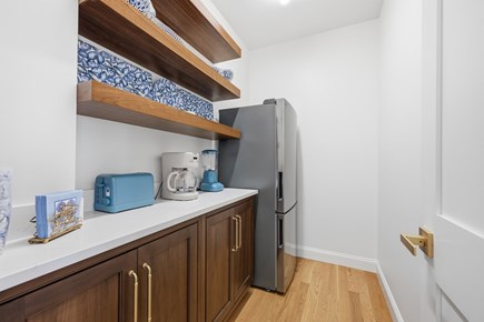 East Sandwich Cape Cod vacation rental - Butlers pantry with extra fridge - First Floor off of Kitchen