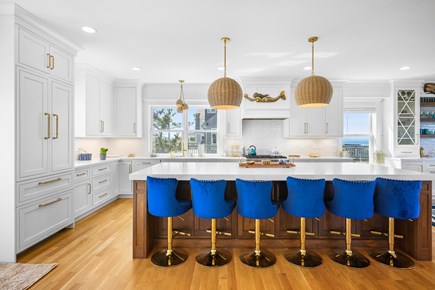 East Sandwich Cape Cod vacation rental - Beautiful Kitchen with counter top seating for 6!