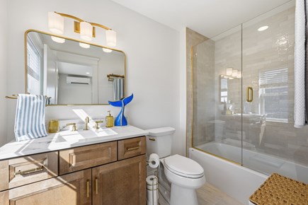 East Sandwich Cape Cod vacation rental - Bathroom 1: Full with Shower/Tub Combo - 2nd Floor