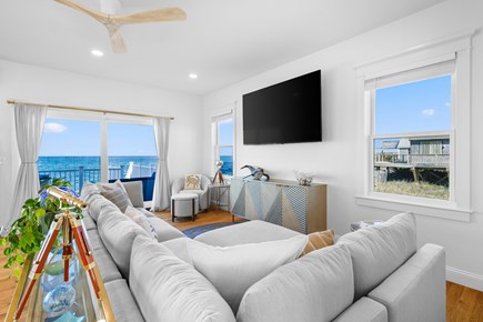 East Sandwich Cape Cod vacation rental - First Floor Living Room