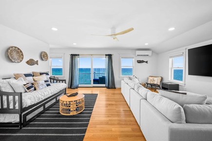 East Sandwich Cape Cod vacation rental - 3rd Floor Living Area with additional sleeping space with twin trundle day bed (2 twin beds)