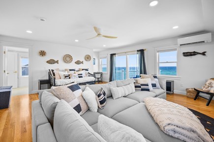 East Sandwich Cape Cod vacation rental - Large sectional on 3rd Floor