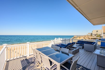 East Sandwich Cape Cod vacation rental - Outdoor Dining off of deck
