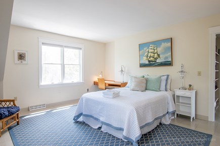 Brewster Cape Cod vacation rental - Upstairs guest bedroom #4 with queen size bed.
