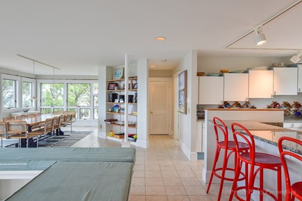 Brewster Cape Cod vacation rental - When you’re ready to dine, step into the dining area and gather at the 10-person table.