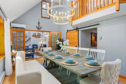 Centerville Cape Cod vacation rental - Grand dining room for long meals, conversations and games.