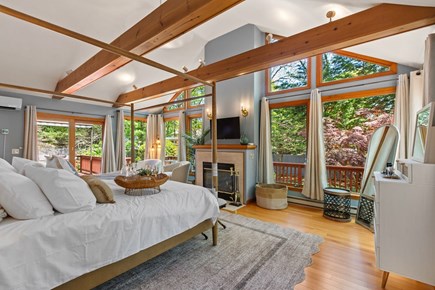Centerville Cape Cod vacation rental - Private sanctuary - Master suite surrounded by lush greenery!
