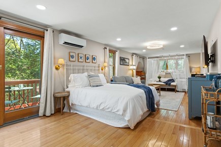 Centerville Cape Cod vacation rental - Grand family suite w/ king & queen beds, coffee station, balcony.
