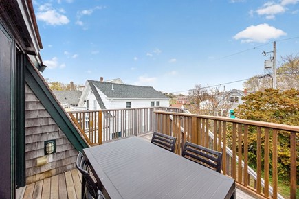 Provincetown Cape Cod vacation rental - Deck with outdoor dining
