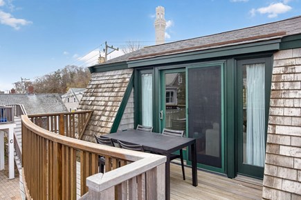 Provincetown Cape Cod vacation rental - Deck with outdoor dining