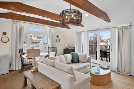 Provincetown Cape Cod vacation rental - Open-concept living room, dining room, and kitchen