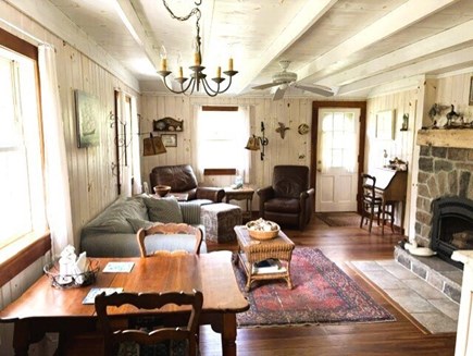 Eastham Cape Cod vacation rental - Dining Area to Living Room