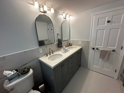 Chatham Cape Cod vacation rental - Main Floor bathroom, double sinks