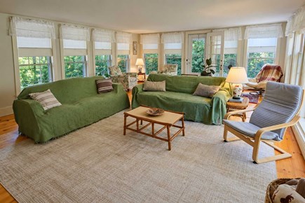 Truro Cape Cod vacation rental - Living Room