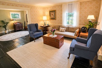 Truro Cape Cod vacation rental - Sitting Room off Entrance