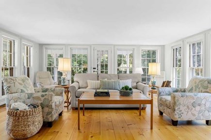 Truro Cape Cod vacation rental - Living Room