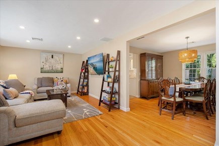 Brewster Cape Cod vacation rental - Living room with Smart TV & board games