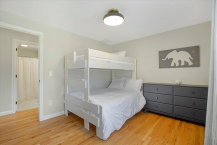 Brewster Cape Cod vacation rental - Kids' room — twin over full bed, sleeps three