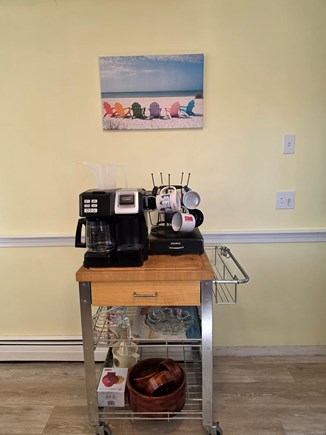 West Yarmouth Cape Cod vacation rental - Coffee Station