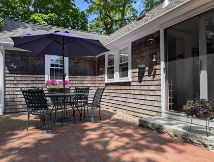Harwich Port Cape Cod vacation rental - Enjoy the back patio