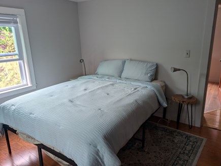 West Falmouth Cape Cod vacation rental - Bedroom w/new posturepedic bed and frame.