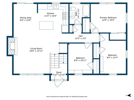 Centerville Cape Cod vacation rental - 1st floor