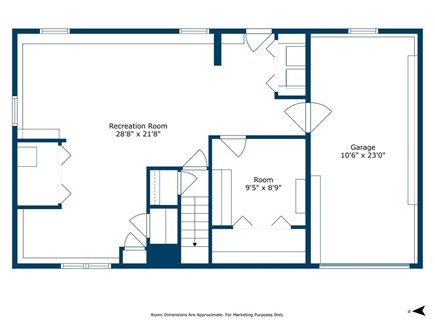 Centerville Cape Cod vacation rental - Lower level