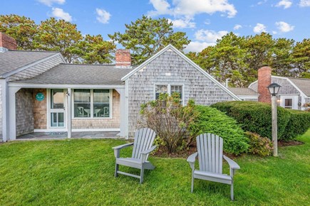 South Yarmouth Cape Cod vacation rental - Sitting area on the lawn