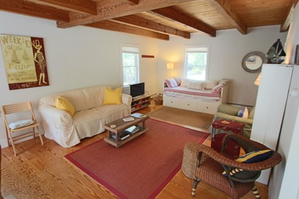 Truro Cape Cod vacation rental - Living Room