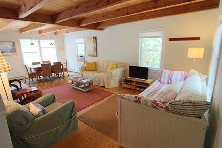 Truro Cape Cod vacation rental - Living Room