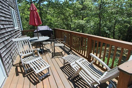Truro Cape Cod vacation rental - Deck with Grill