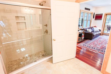 Truro Cape Cod vacation rental - Bathroom with Shower - Main Floor