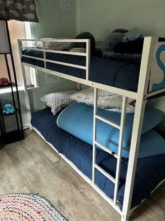 Falmouth, New Silver Beach Cape Cod vacation rental - Bedroom 2- bunks