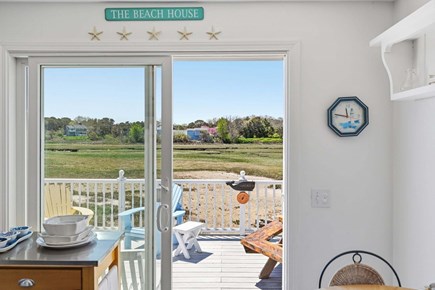 East Sandwich Cape Cod vacation rental - View of the marsh from kitchen