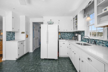 East Sandwich Cape Cod vacation rental - Kitchen leading to bathroom