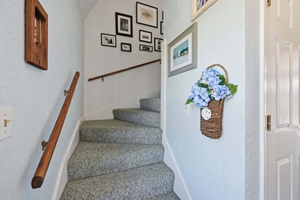 East Sandwich Cape Cod vacation rental - Stairs leading to second floor
