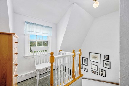 East Sandwich Cape Cod vacation rental - Sitting area at top of stairs