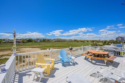 East Sandwich Cape Cod vacation rental - Deck with marsh views