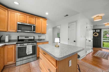 Cotuit Cape Cod vacation rental - Kitchen island with seating for 2
