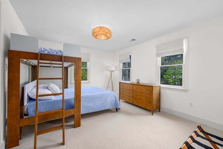 Cotuit Cape Cod vacation rental - Bedroom 3- Bunk bed - twin over queen and a twin - Second floor