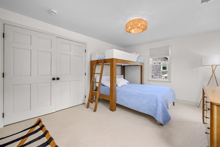 Cotuit Cape Cod vacation rental - Bedroom 3- Bunk bed - twin over queen and a twin - Second floor