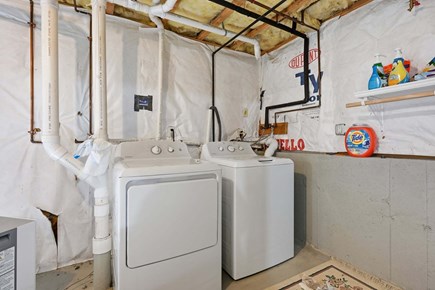 Cotuit Cape Cod vacation rental - Laundry area in basement