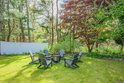 Cotuit Cape Cod vacation rental - Fire pit with seating for 6